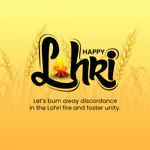 Happy Lohri hd images poster banner status and hd photos
